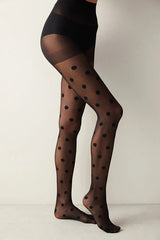 Sort Ciorapi Big Dots-Pentilicious