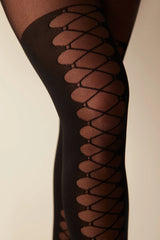 Cross Black Tights-Pentilicious