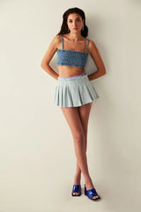 Fashion Medium Mesh Lilac Tights-Pentilicious 
