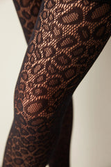 Wild File Black Tights-Pentilicious 